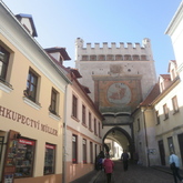 Das Eingangstor Prachatice